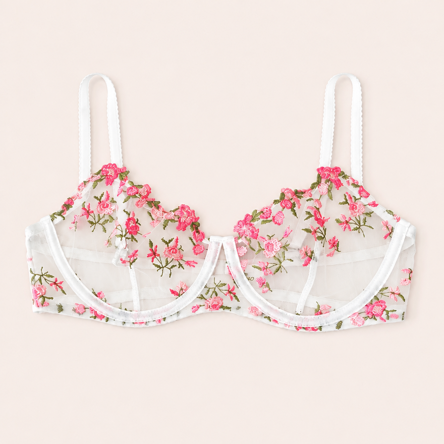 Pure White/Pink